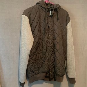Black and grey jacket by ring of fire